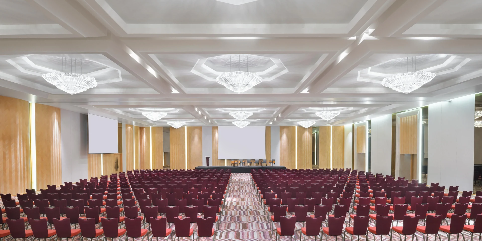 Salão de eventos do Hotel InterContinental Luanda Miramar